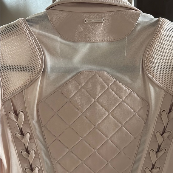 Blanc Noir Women's Pink Quilted Jacket - Picture 3 of 4